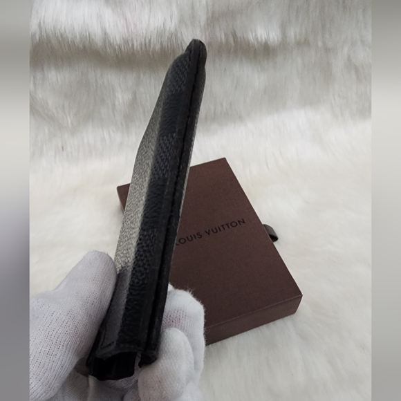 Authentic LV Graphite Phone/ Card Case - Picture 7 of 14